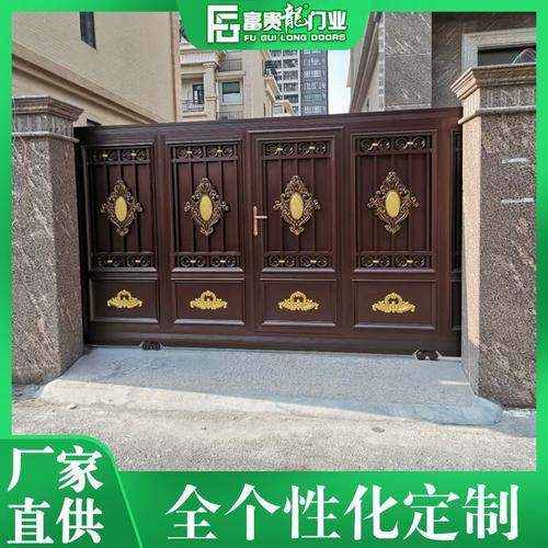 从铸造到入户 商品房小区整套路庭院铝艺大门全工艺解析